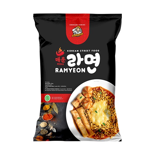 

ASHIAAAP - REMYEON Halal Ramyun Mie Korea Pedas Spicy Raboki Topoki Rabboki Toppoki Tteokbokki