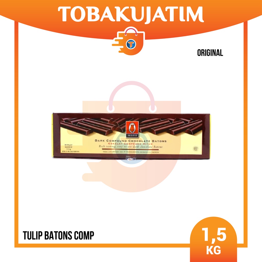 

TULIP STICK BATON 1.5 KG BOX ORI coklat stik