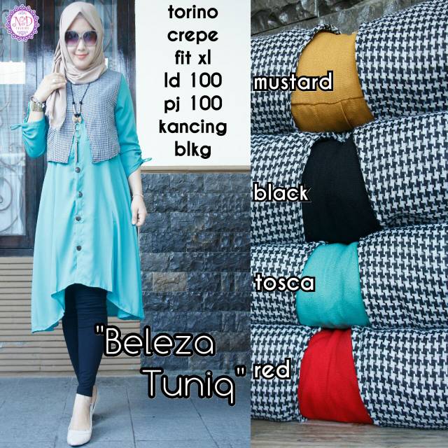 Beleza tunik ori by N&D fashion