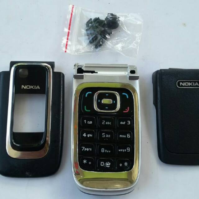 Casing nokia 6131 hitam