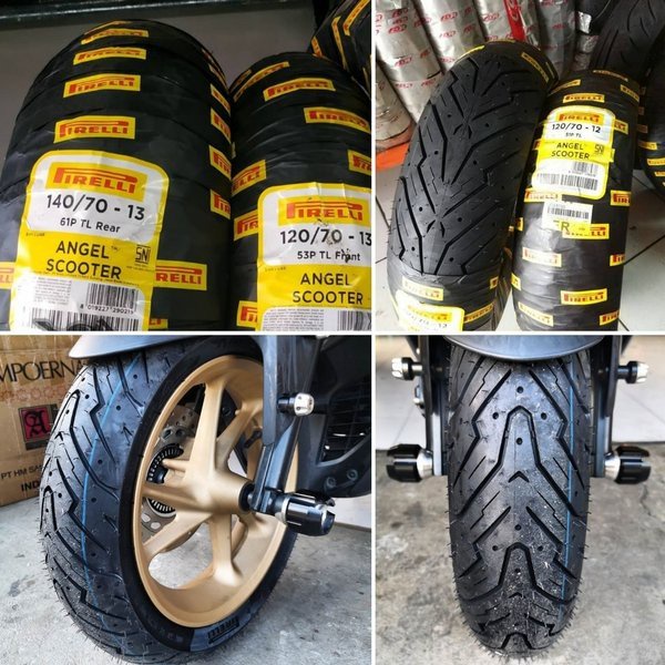 Readyy BAN AEROX PIRELLI ANGGEL CITY PIRELLI DIABLO ROSSO SCOOTER BAN AEROX RING 13 120 70 140 70