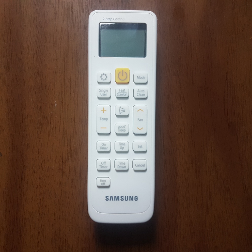 Remote AC Samsung Type DB93-14195B 2 Step Cooling Second Original
