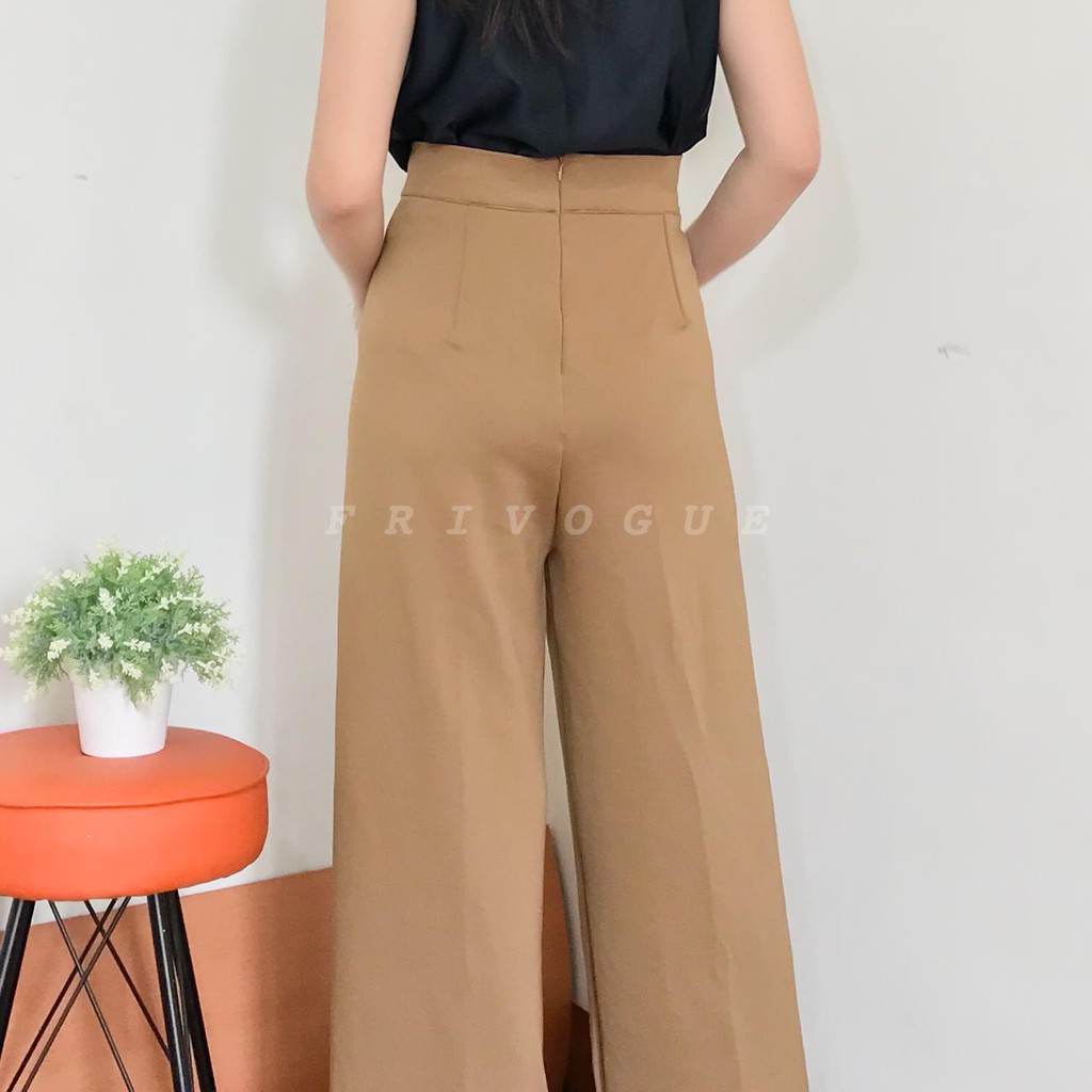 Zoey Culotte Pants | BACK ZIPPER