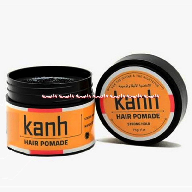 Kanh Hair Pomade Strong Hold 75gr Krim Rambut Menata Rambut Pria Kahn Khan Kanhhair Pome