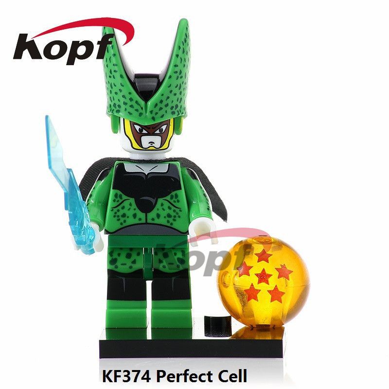 Mainan Anak Action Figure Lego Dragon Ball Cell Minifigure Lego Marvel Avengers Ninjago Naruto Robot