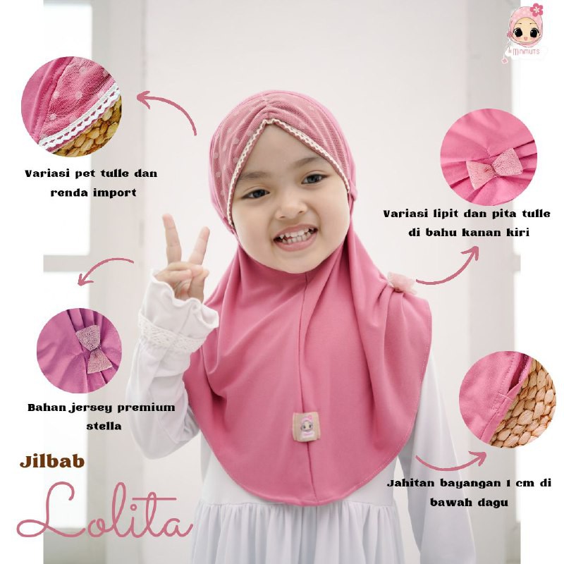 jilbab Lolita Size XL