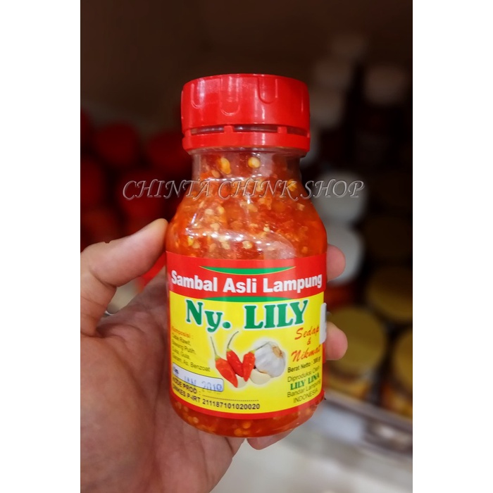 

- BARU Sambal Bawang Ny Lily Asli Lampung Kemasan Botol