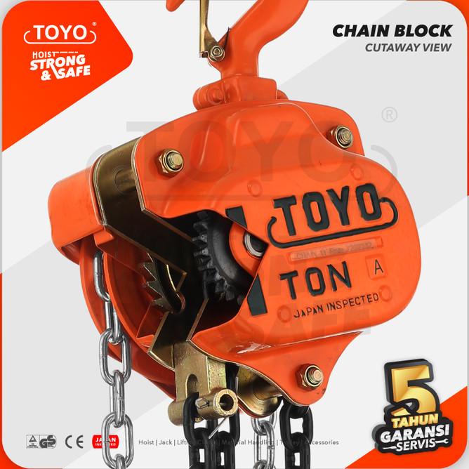 Chain Block / Takel 3 Ton X 15 Meter Toyo