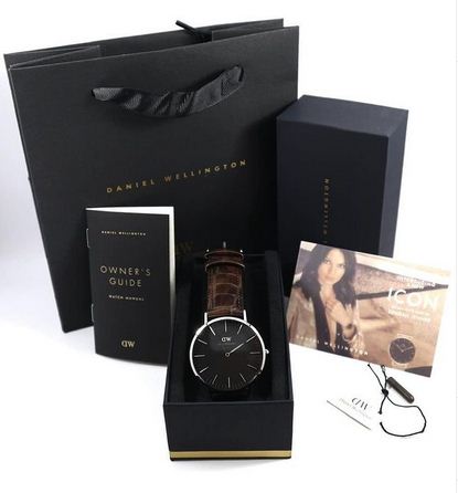 [ ORIGINAL - PROMO ] Jam Tangan Pria Classic Y0rk Silver Leather Strap 36mm dan 40mm