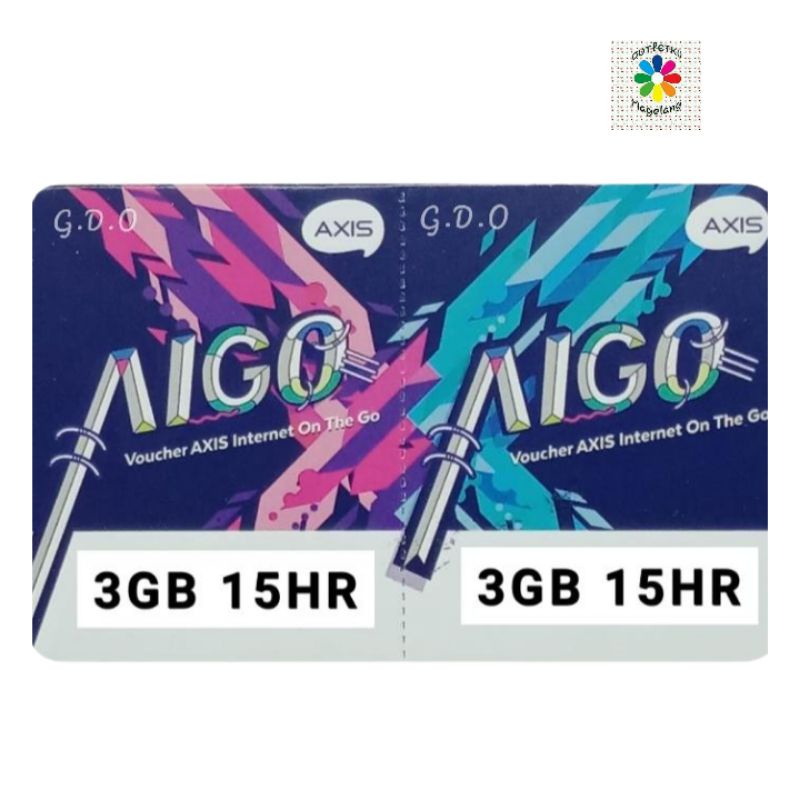 VOUCHER AXIS 3 GB 15 HARI