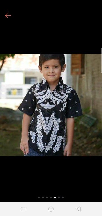 Kemeja Batik Anak Cowok//baju Batik Anak Cowok//batik Anak Laki Laki