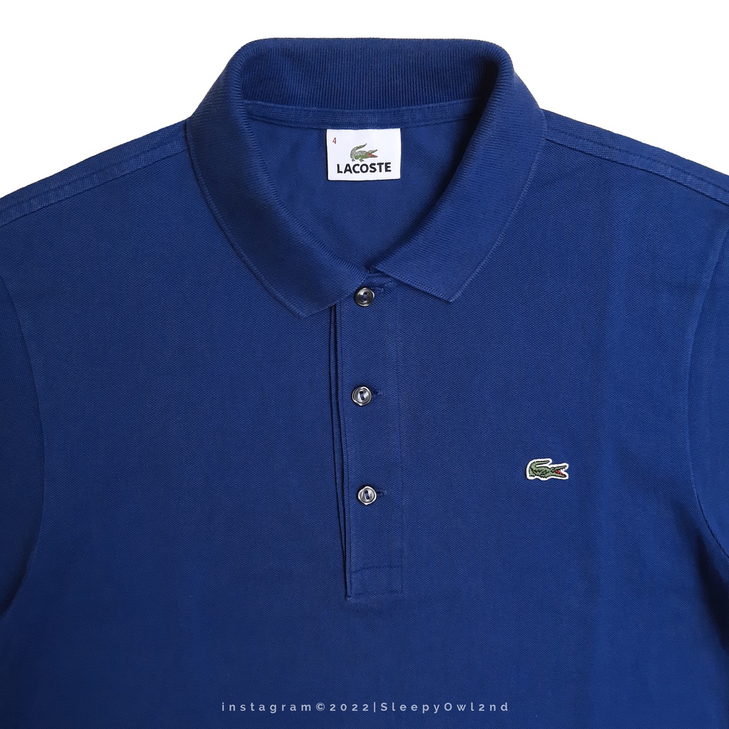 Polo Shirt Lacoste Pink & Blue