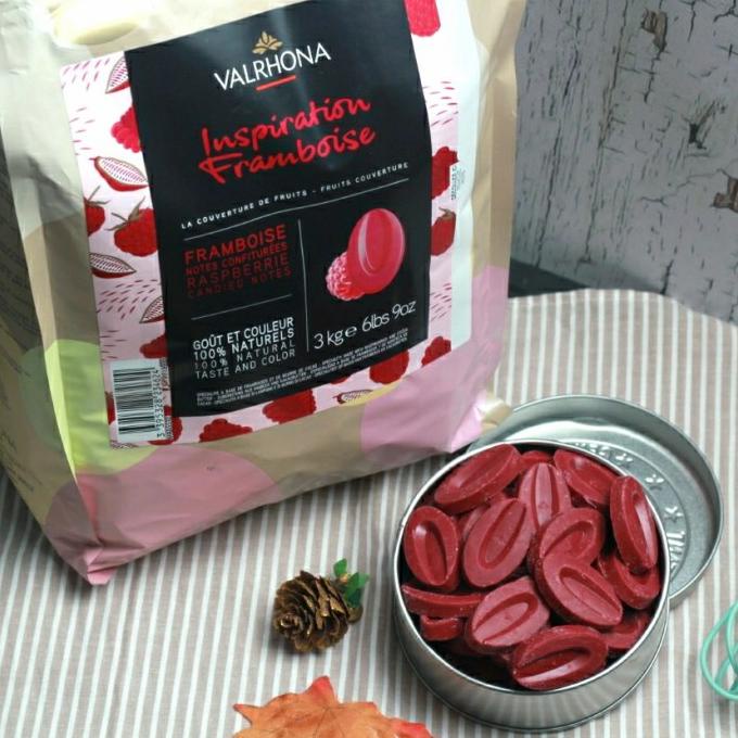 

Valrhona Raspberry Framboise Inspiration 250gr chocolate raspberry