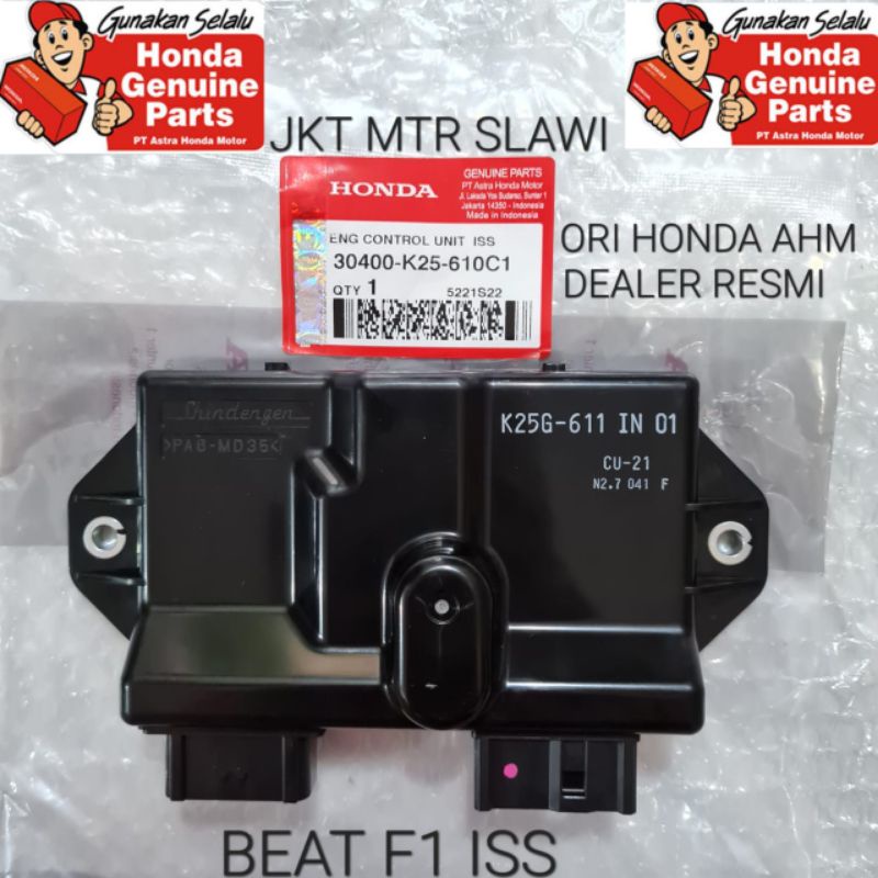 30400-K25-610C1 Ecu, ecm, cdi  beat f1, scoopy f1 iss idling stop  ori AHM