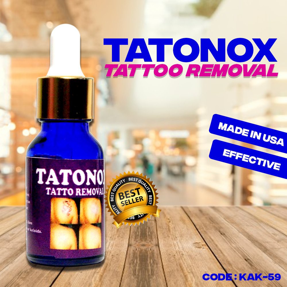 BUY 1 GET 1 - TATTOX . TATONOX OBAT PENGHAPUS TATO . KUTIL AMAN DAN AMPUH TATTONOX HOLO SB - TATON