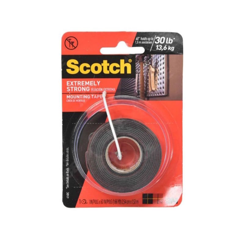 

Scotch Double Tape Extremely Strong 13,6 Kg( 30 lb )