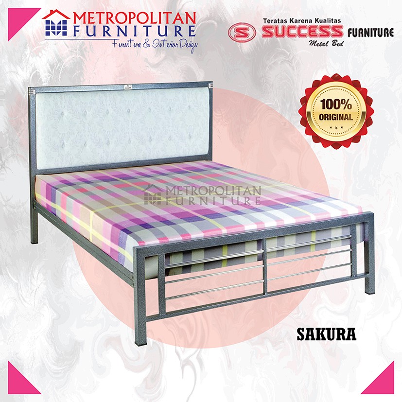 Success Tempat tidur/Ranjang Besi - Sakura