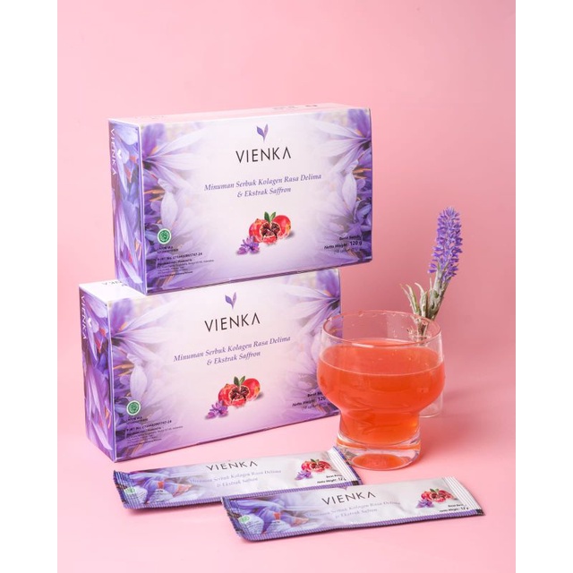 COLLAGEN drink with saffron Vienka 3500mg glutation 35.000mg collagen