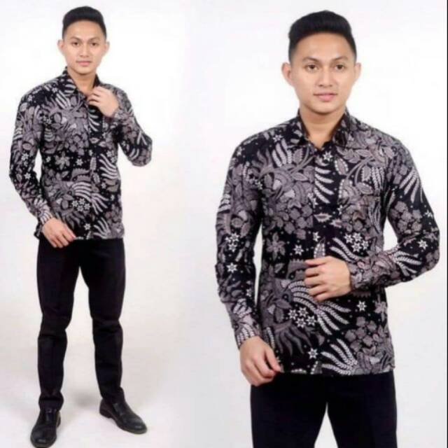 NEW BATIK PRIA LENGAN PANJANG