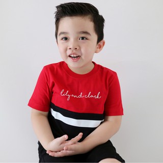 Jual PROMO!! KAOS ANAK LAKI LAKI TERARU KLC15 Merah berkualitas premium