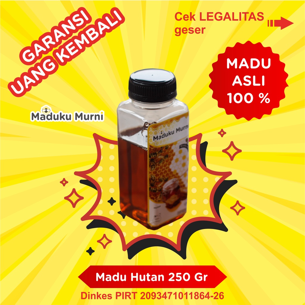 

MADU HUTAN ASLI 250 GR GROSIR