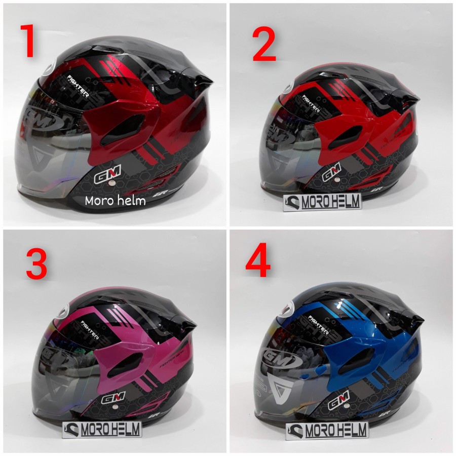 helm gm fighter motif 911 series
