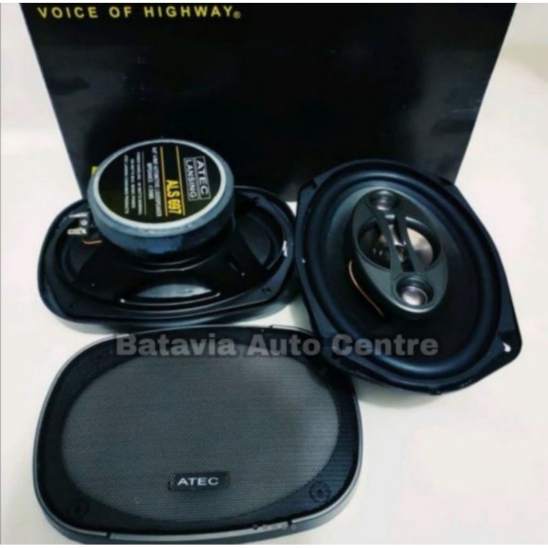 Audio Mobil Speaker Oval 6inch x 9inch Suara Jernih Bahan Berkualitas