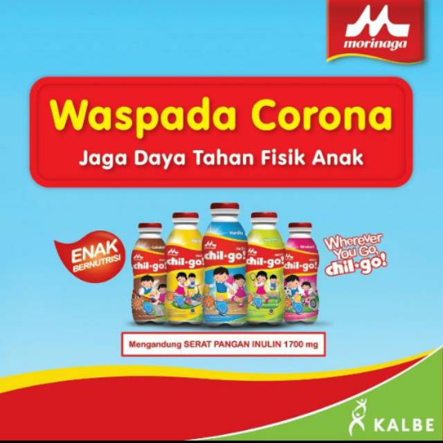 

Chil go susu cair 140ml. 1 pack isi 6