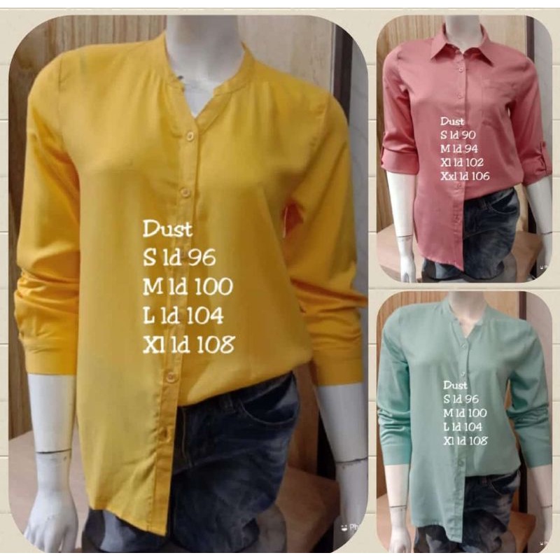 Kemeja Wanita Dust Original 100%