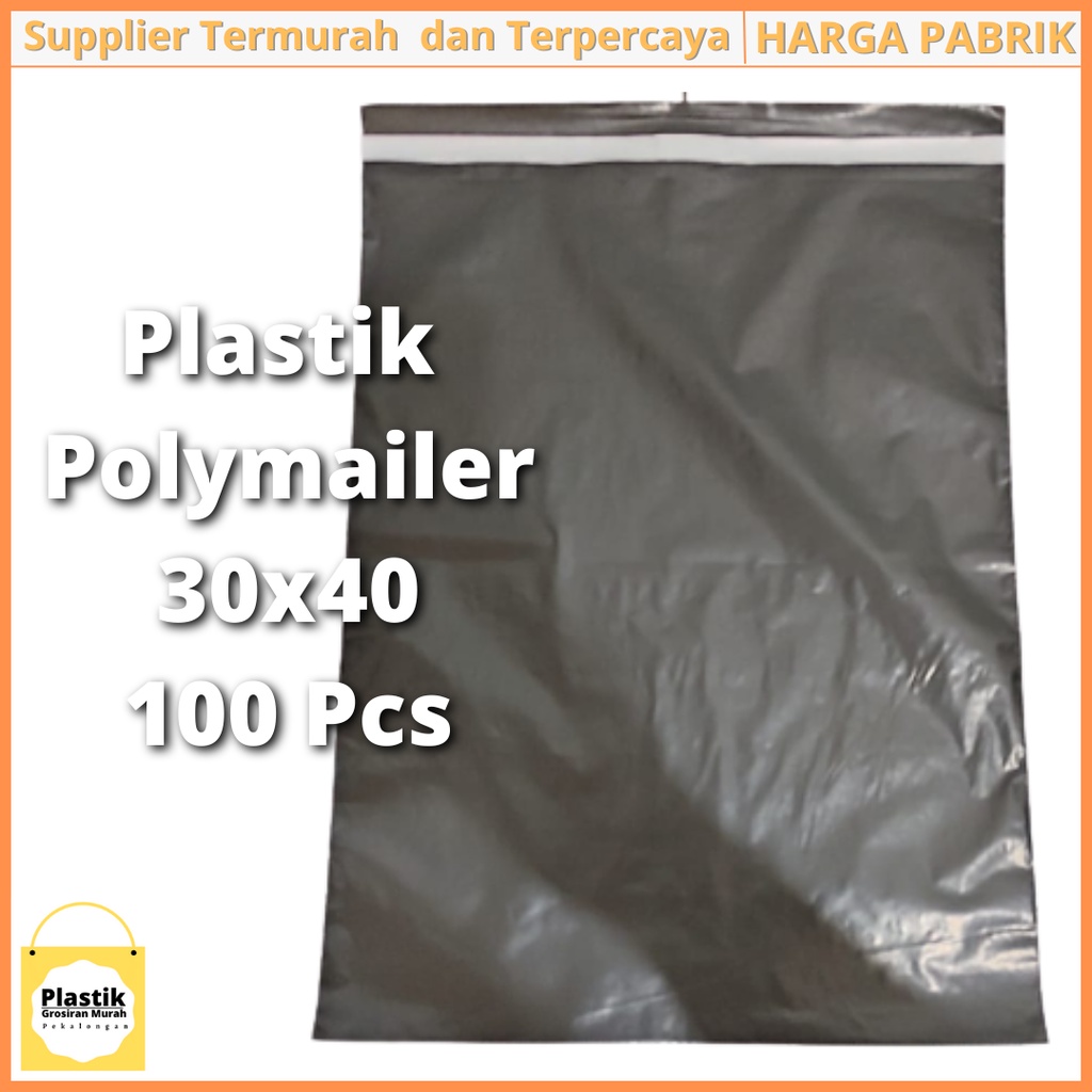 

polymaler plastik packing online shop tipe perekat termurah 1 pack 100 lembar