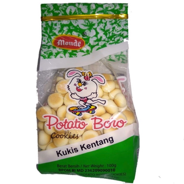 

Monde Potato Boro Hijau Biskuit 100 g