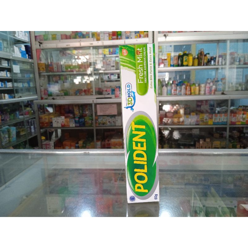 POLIDENT ADHESIVE 60GR