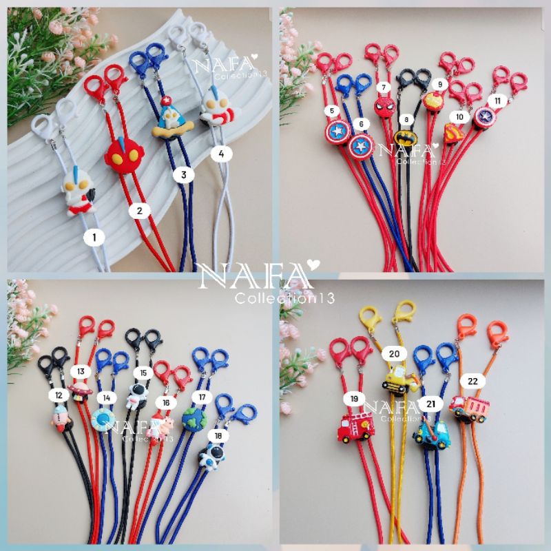 Strap masker 2 in 1 Anak Cowok