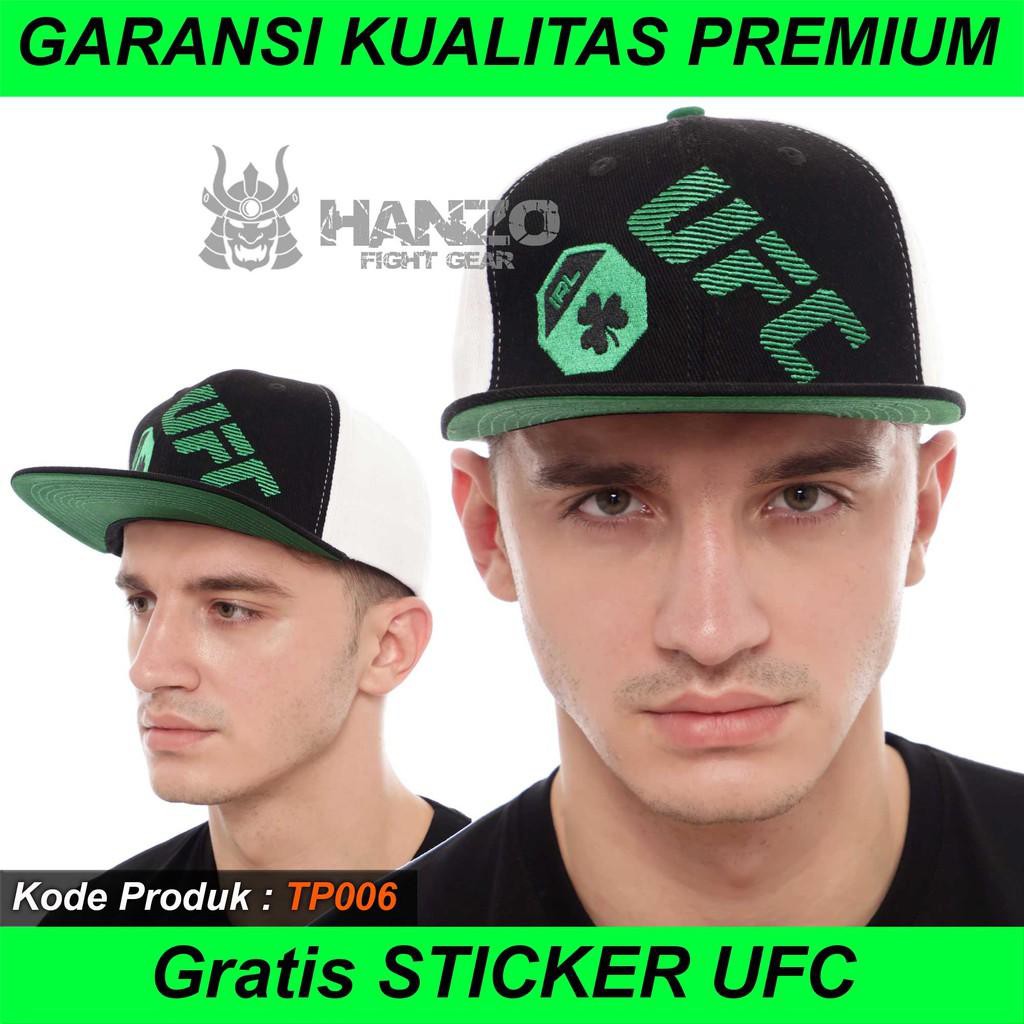 Jual Topi UFC Premium Hanzo Fight Gear, Snapback UFC, UFC Cap Hanzo Original Berkualitas