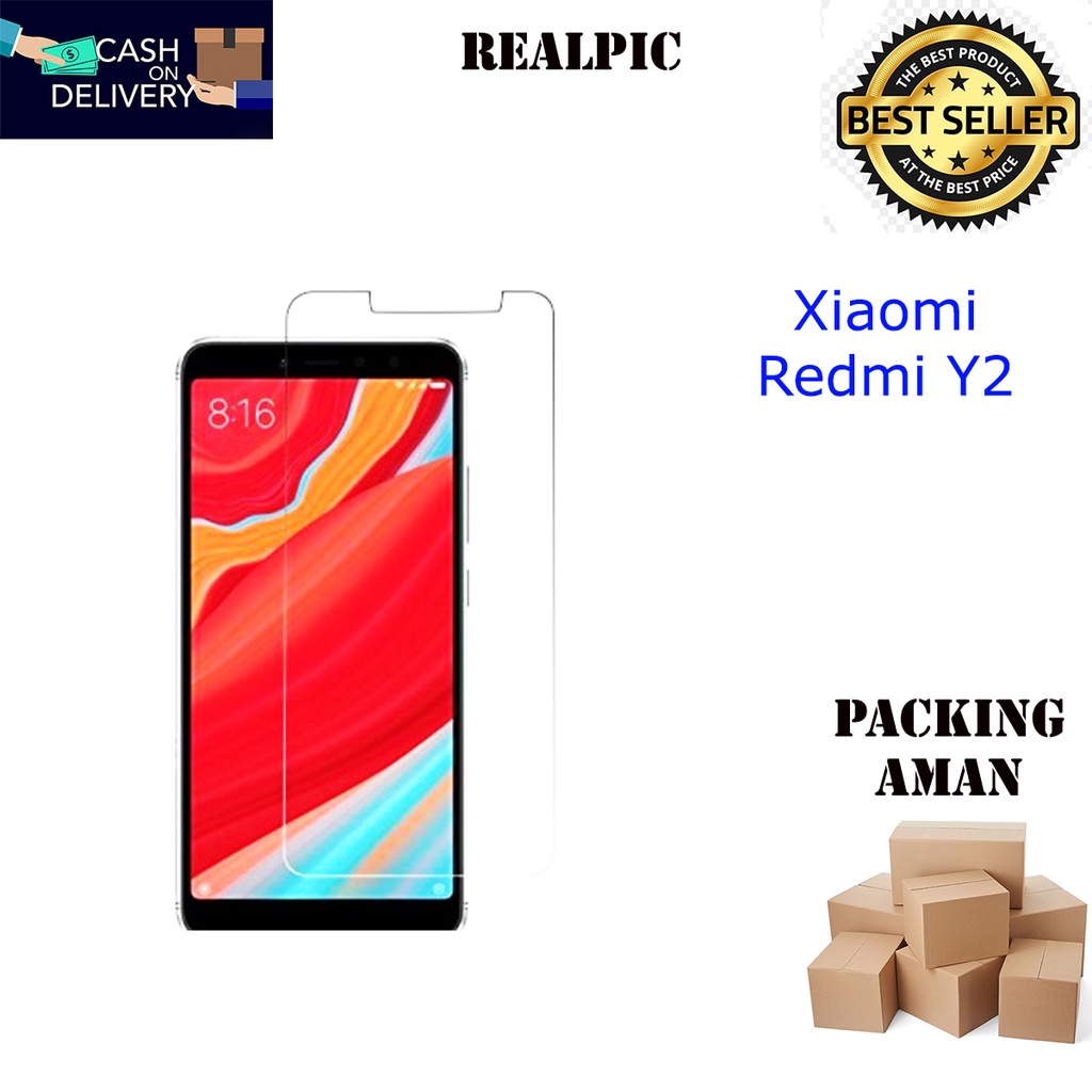 Tempered Glass Xiaomi Redmi Y2 Screen Protector Anti Gores