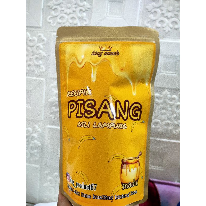 

Keripik Pisang Asli Lampung Rasa Madu "King Snack