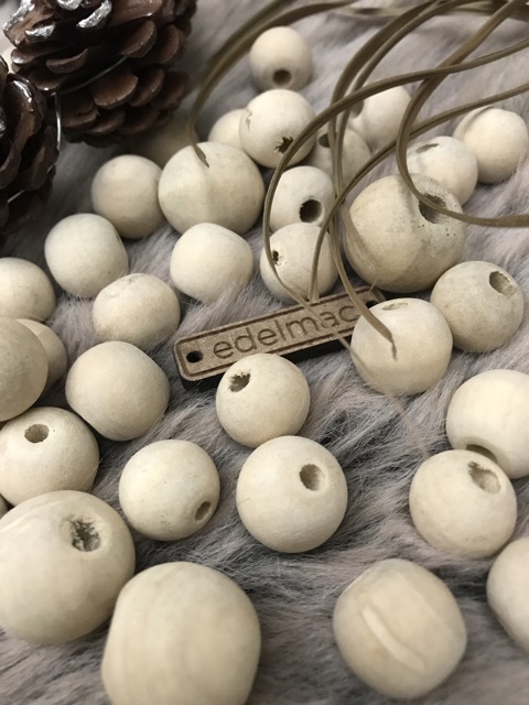 Wooden Beads  | Mote / Manik Kayu Natural