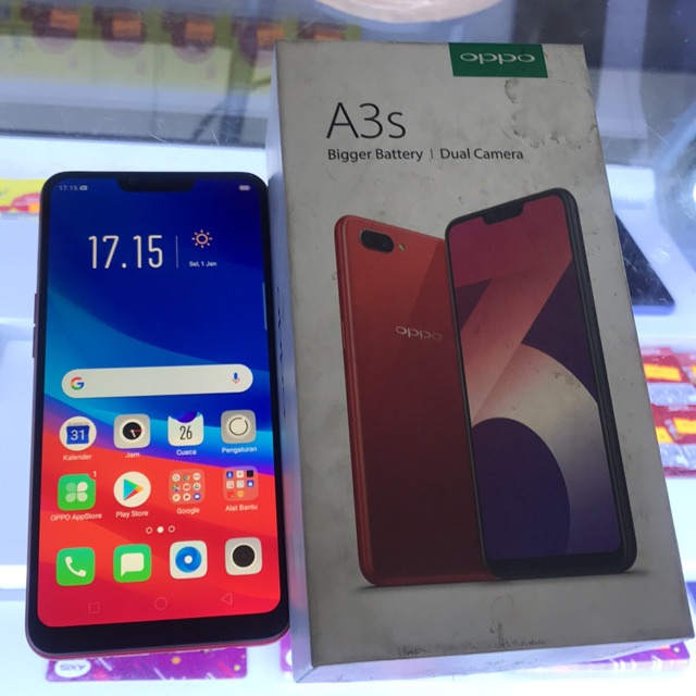HP BEKAS / second / seken OPPO A3s RED