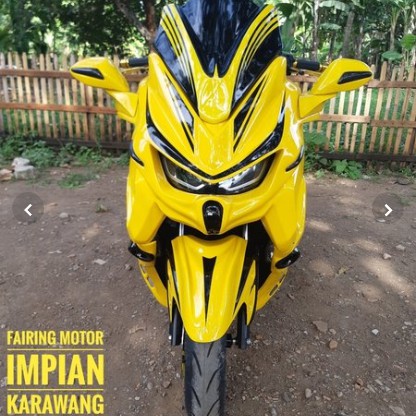 paket modifikasi yamaha nmax new 2020 predator variasi yamaha nmax predator fullbody yamaha nmax new