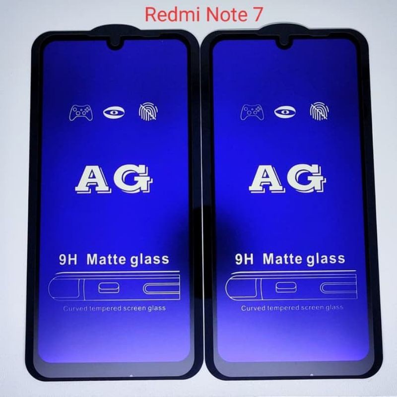 Tempered Glass Xiaomi Redmi Note7/Note8 Blue Light Full Screen Anti Sinar Ultra Violet Premium Glass Anti Gores/Temper Glass/Tg