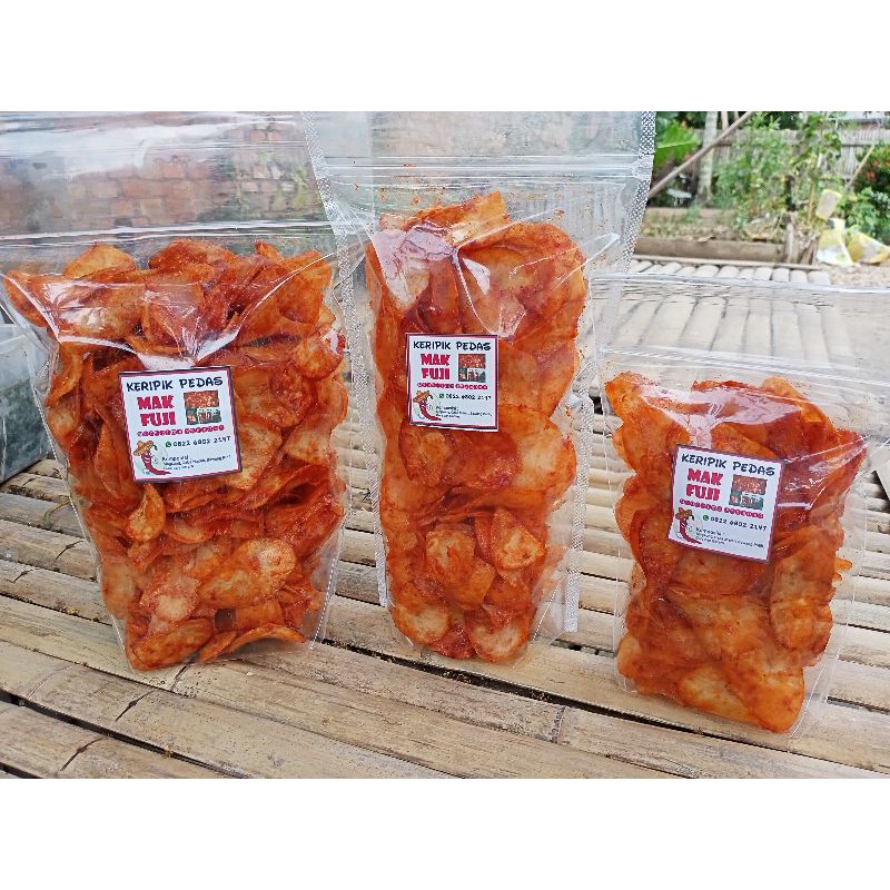 

Keripik Singkong | Banyak Varian rasa | Berat 200 gram