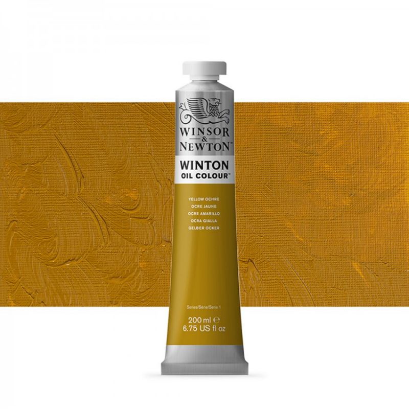 

CAT MINYAK WINTON OIL COLOUR 200 ML YELLOW OCHRE WINSOR & NEWTON
