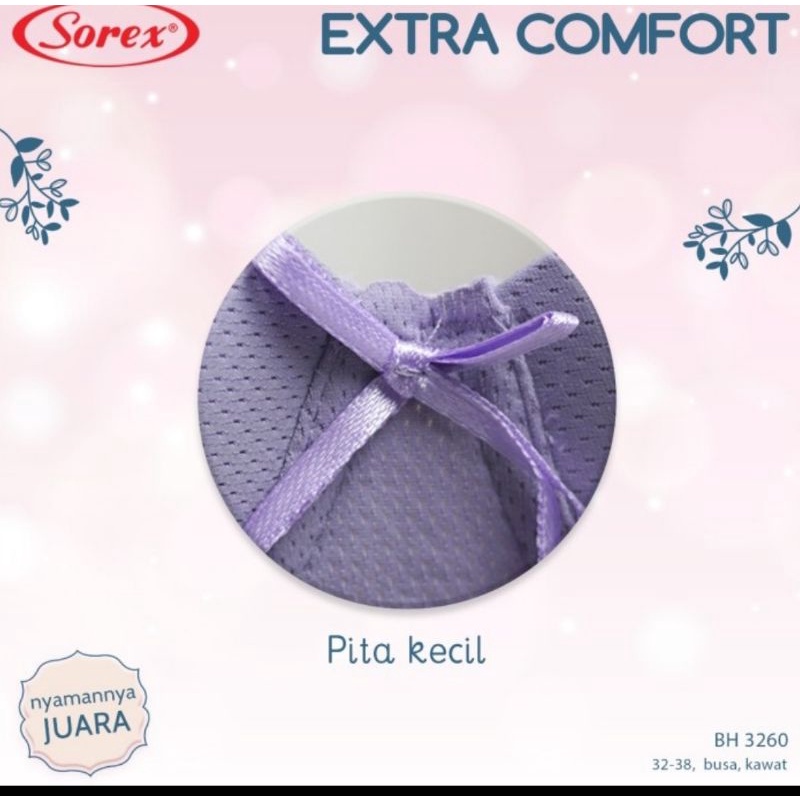 Sorex Bra Extra Comfort (3260) BH Busa Setara Cup B