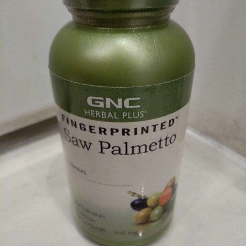 GNC herbal saw palmetto (90) original