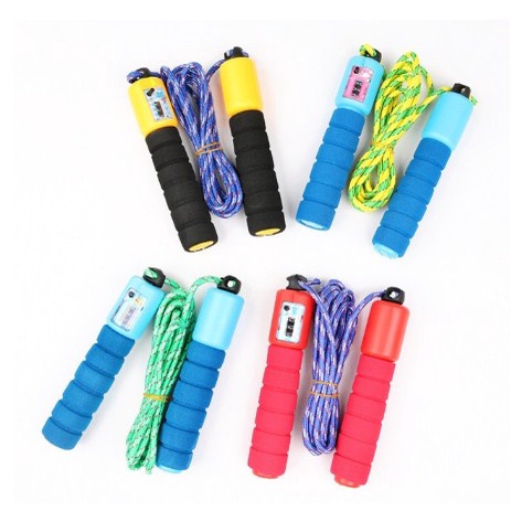 Tali Lompat Skipping Skiping Digital Jump Rope Automatic Counting Counter Penghitung