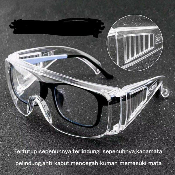 Kacamata medis / Kacamata safety / Kacamata lab / safety glasses / APD - KS2