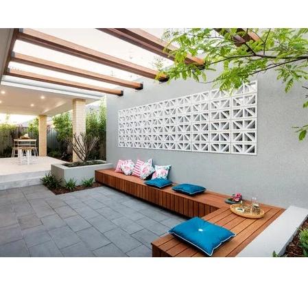 MALL ROSTER BETON PUTIH Anti Tampias 2 sisi /Roster Beton/Roster Minimalis/Loster Beton/Roster/Luban