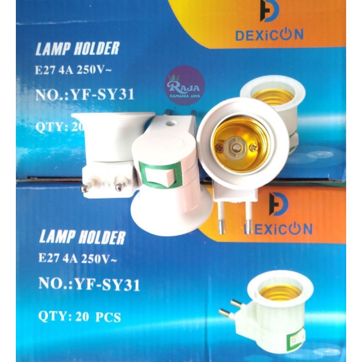 Fitting Colok Saklar/Lamp Holder Dexicon Berkualitas SNI