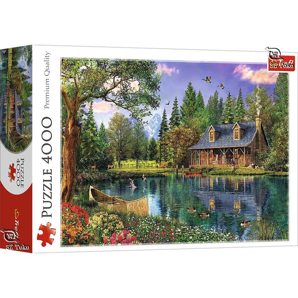 Jigsaw Puzzle: TREFL - Afternoon Idyll - 4000 Piece