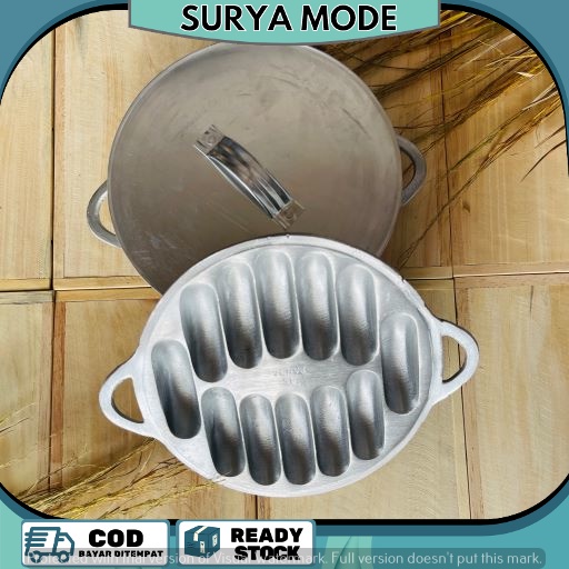 Jual cetakan kue pukis bulat parabola anti LENGKET 12 lubang harga EKONOMIS